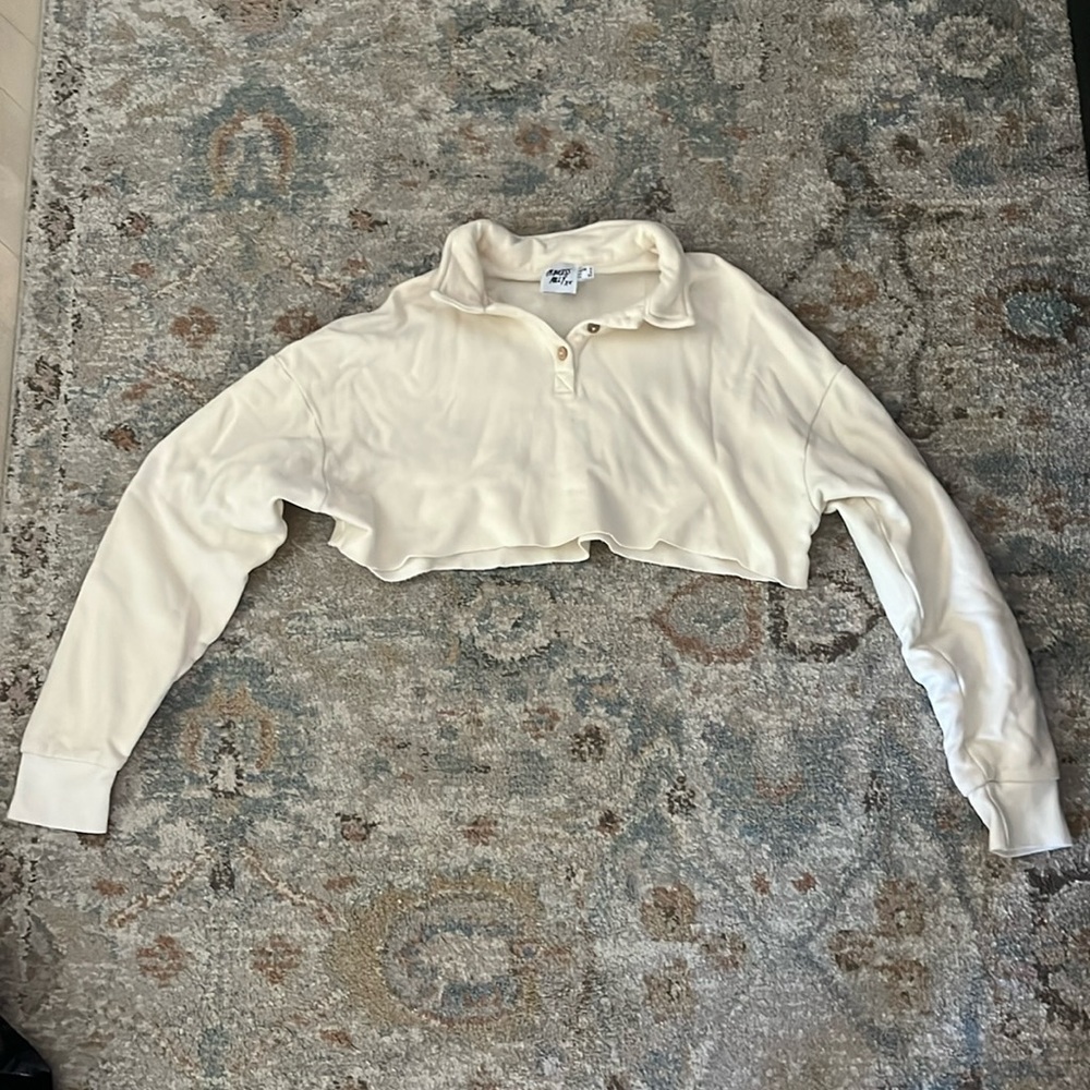 Princess Polly cropped crewneck